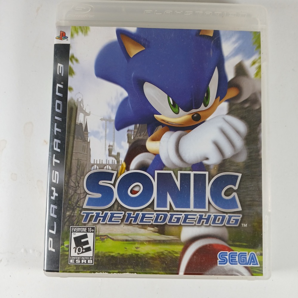 Sega Sonic the Hedgehog PS3 2006 Action Adventure Game w Case